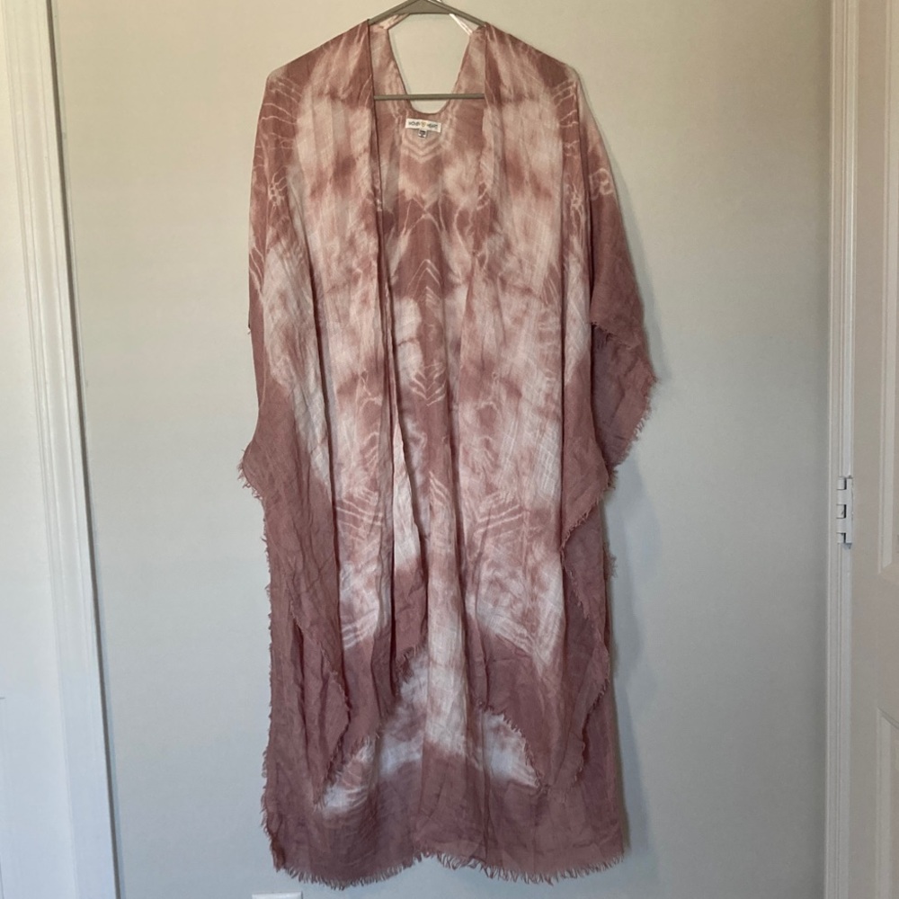 Tie-Dye Flowy Cardigan